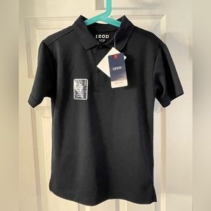 NWT IZOD navy polo, size 8